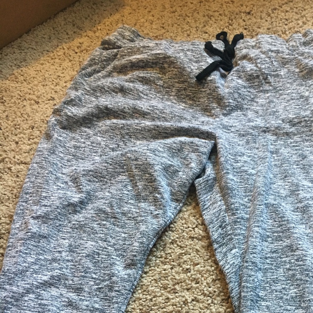 Heathered Grey Sweat Pants