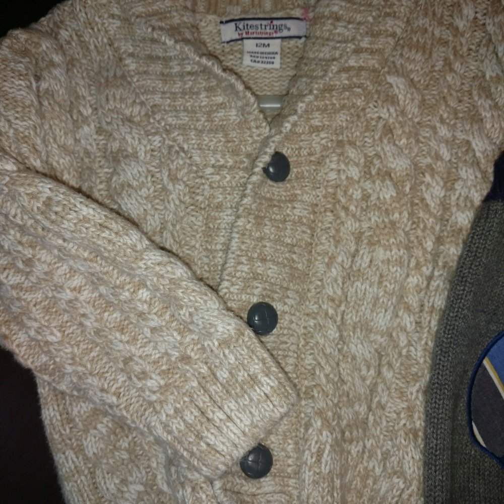 Brand-new infant Boys Kitestrings vest and jacket - Picture 3 of 4