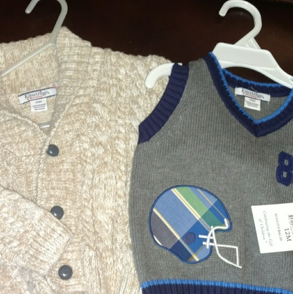 Brand-new infant Boys Kitestrings vest and jacket - Picture 2 of 4