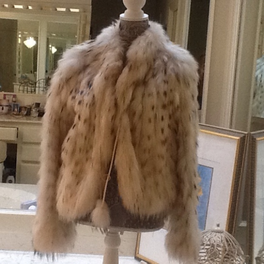 Price reduced! Rabbit fur coat!