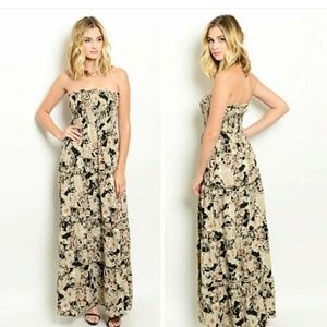 Floral maxi dress NEW