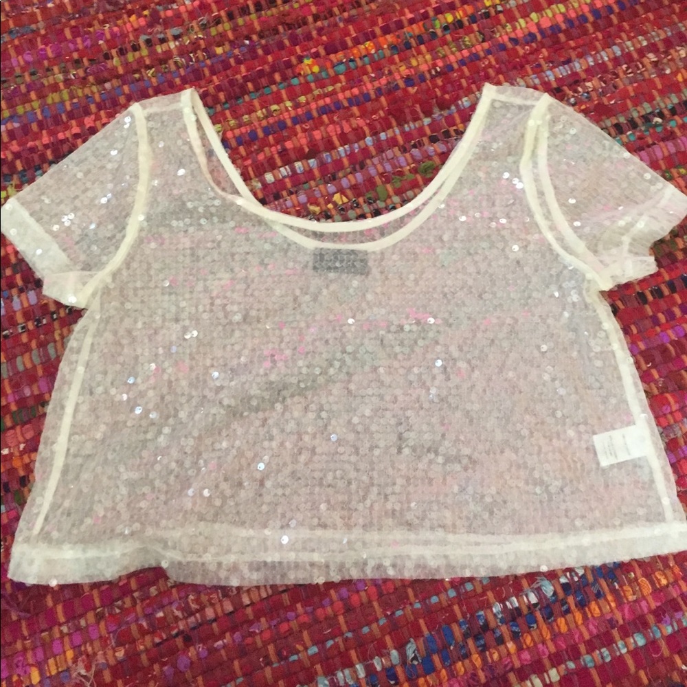 ASTR sequin top