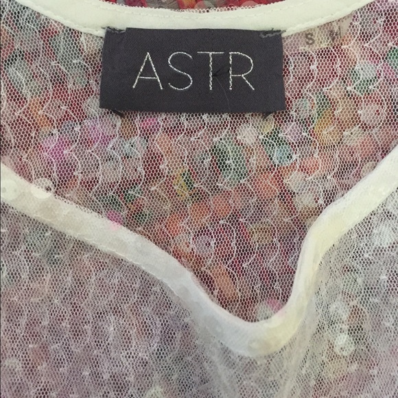 ASTR sequin top - Picture 3 of 5