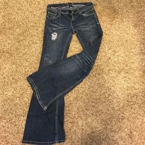 Amethyst Denim blue jeans