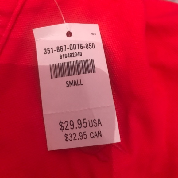 2 HOLLISTER POLOS BRIGHT RED SELLING 2 FOR 40 - Picture 2 of 3