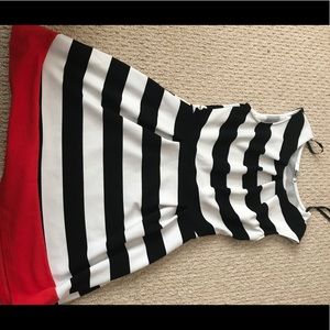 BW Stripe dress