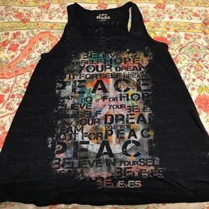 Juniors. Mudd tank top size Large