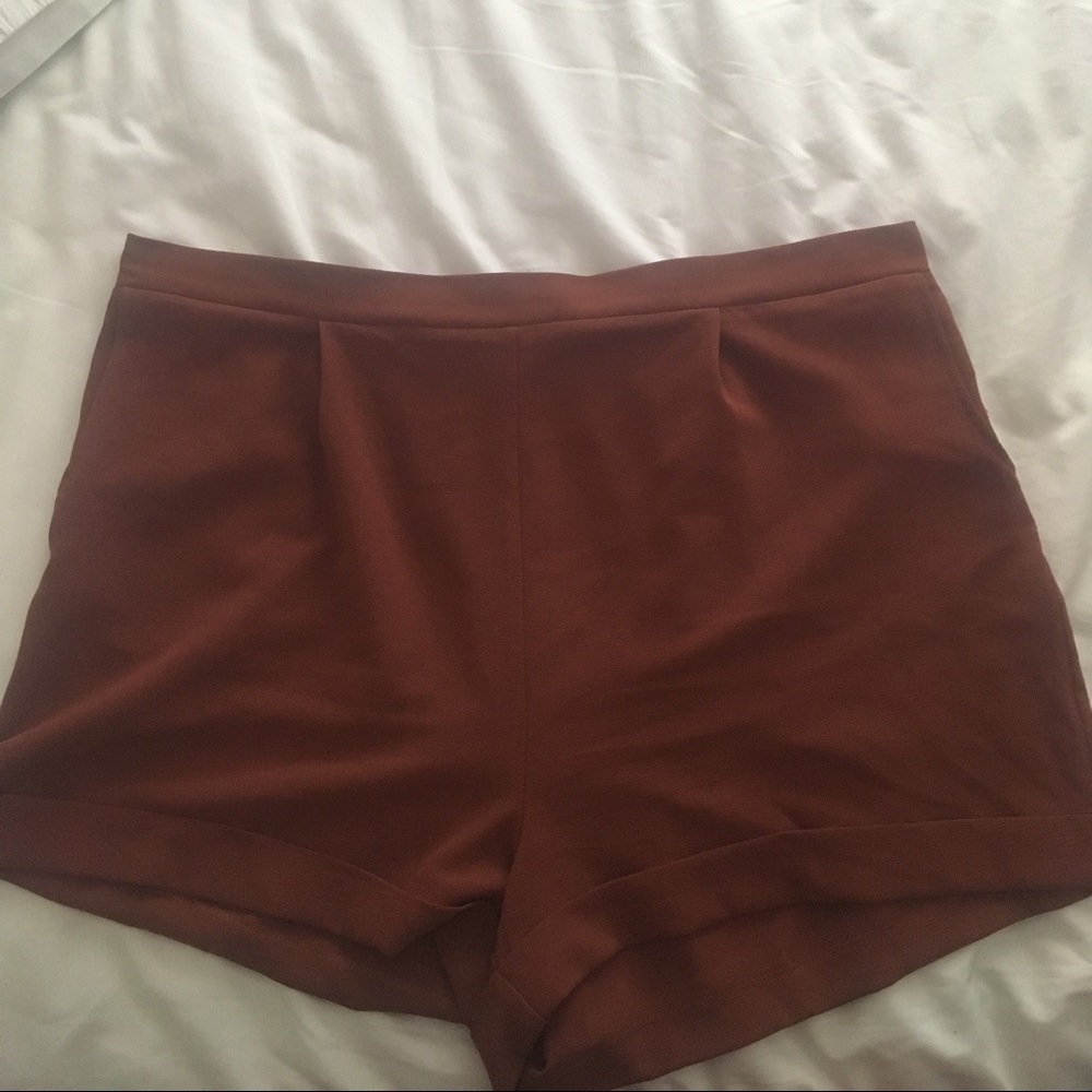 High waisted shorts
