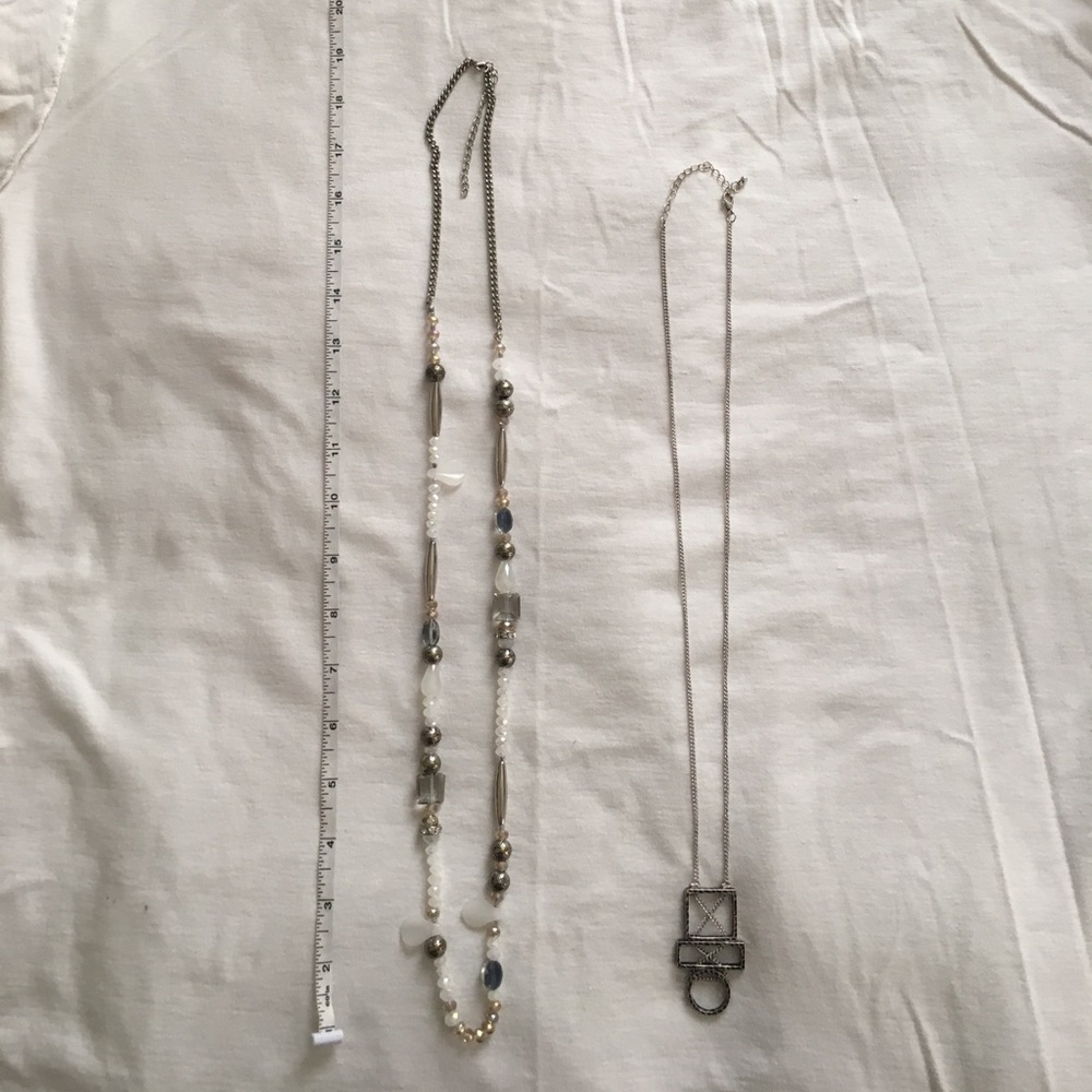 Two long necklaces