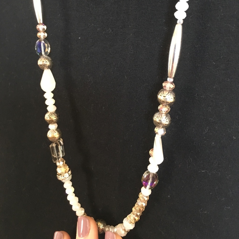 Two long necklaces - Picture 3 of 5