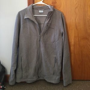 Gray Columbia Fleece Jacket