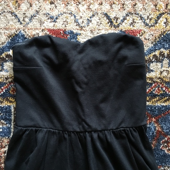 Strapless black dress - Picture 3 of 5