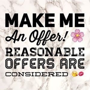 Other - Make an Offer or Bundle and Save! Other - Make an Offer or Bundle and Save!