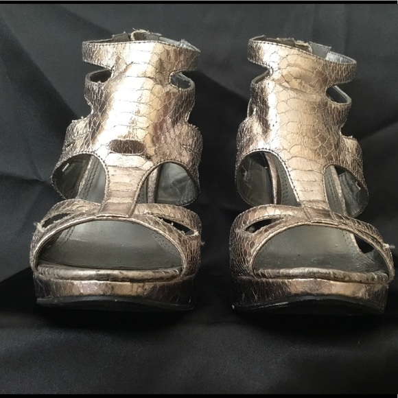 Kathy Jean platform open toe heel - Picture 2 of 5