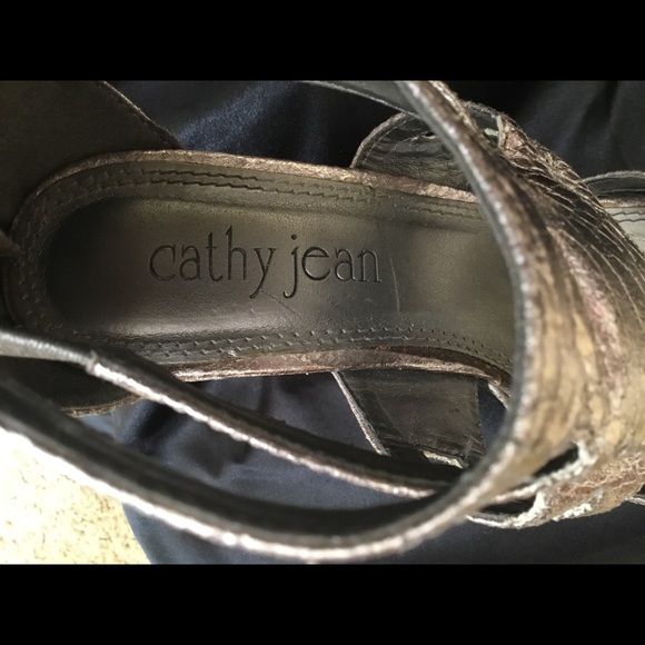 Kathy Jean platform open toe heel - Picture 4 of 5