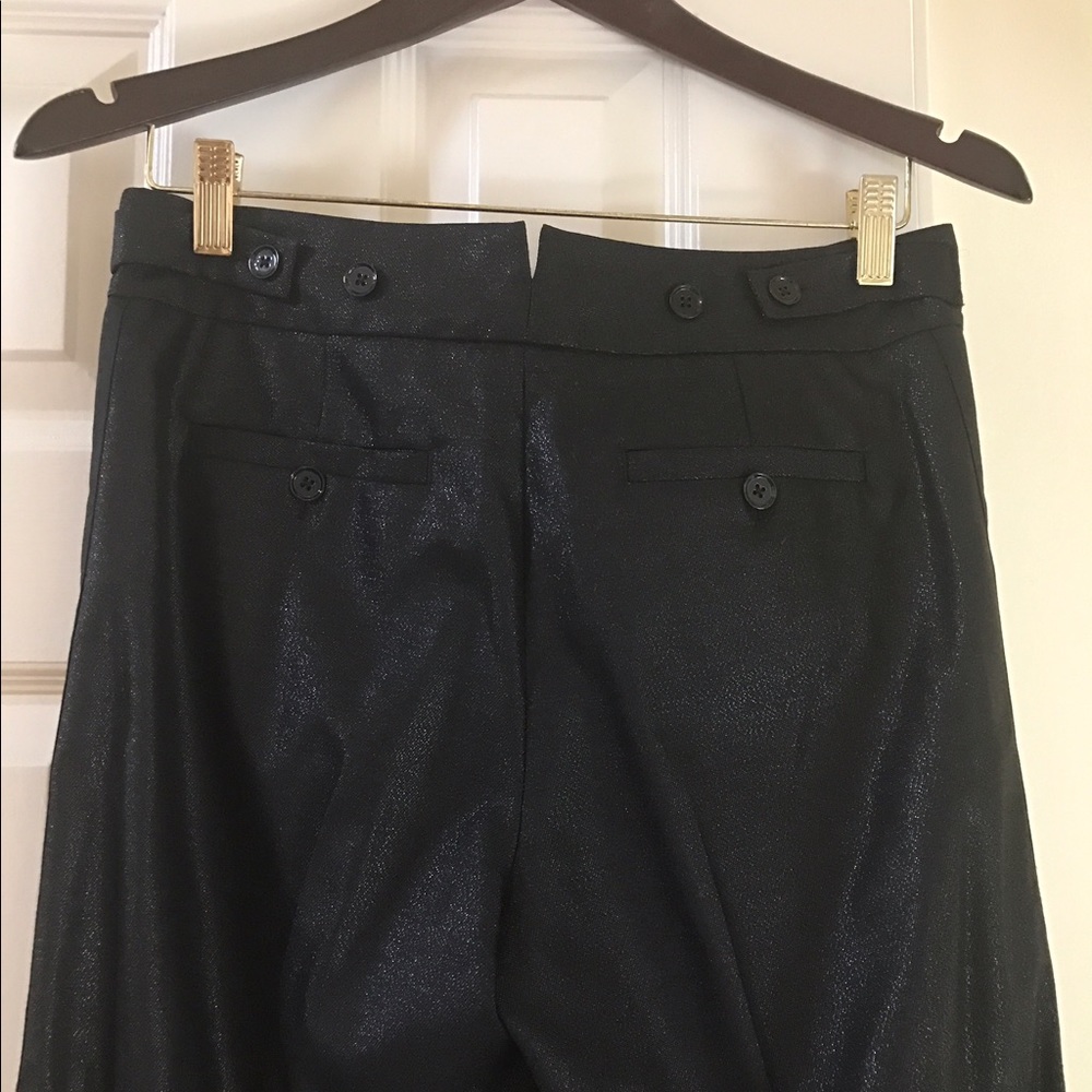 Robert Rodriguez Couture blk slacks size 6. Tuxedo