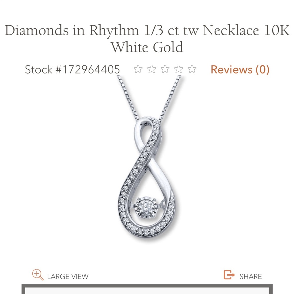 Kay's diamond necklace 10k