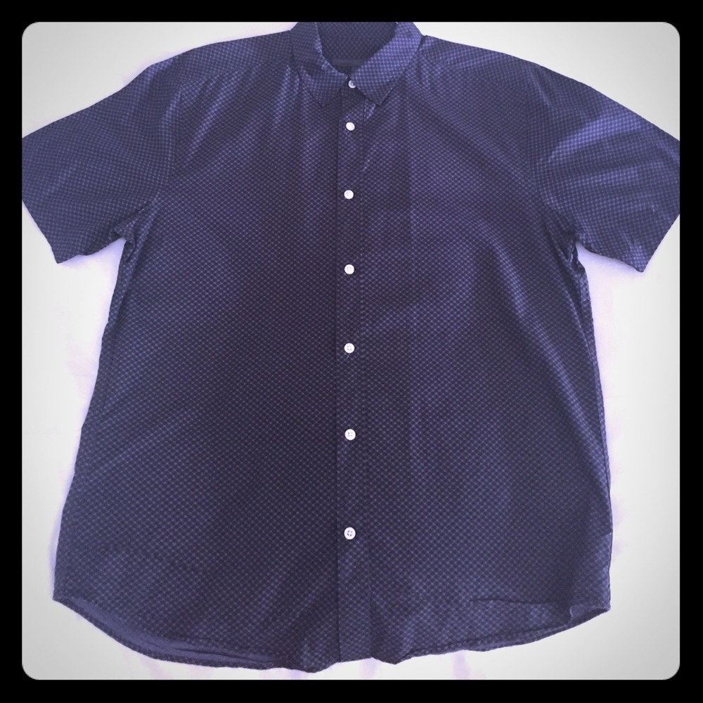 Old Navy starched short sleeve shirt