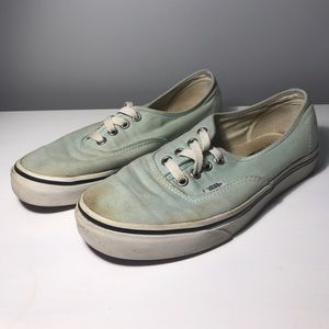 Mint green vans