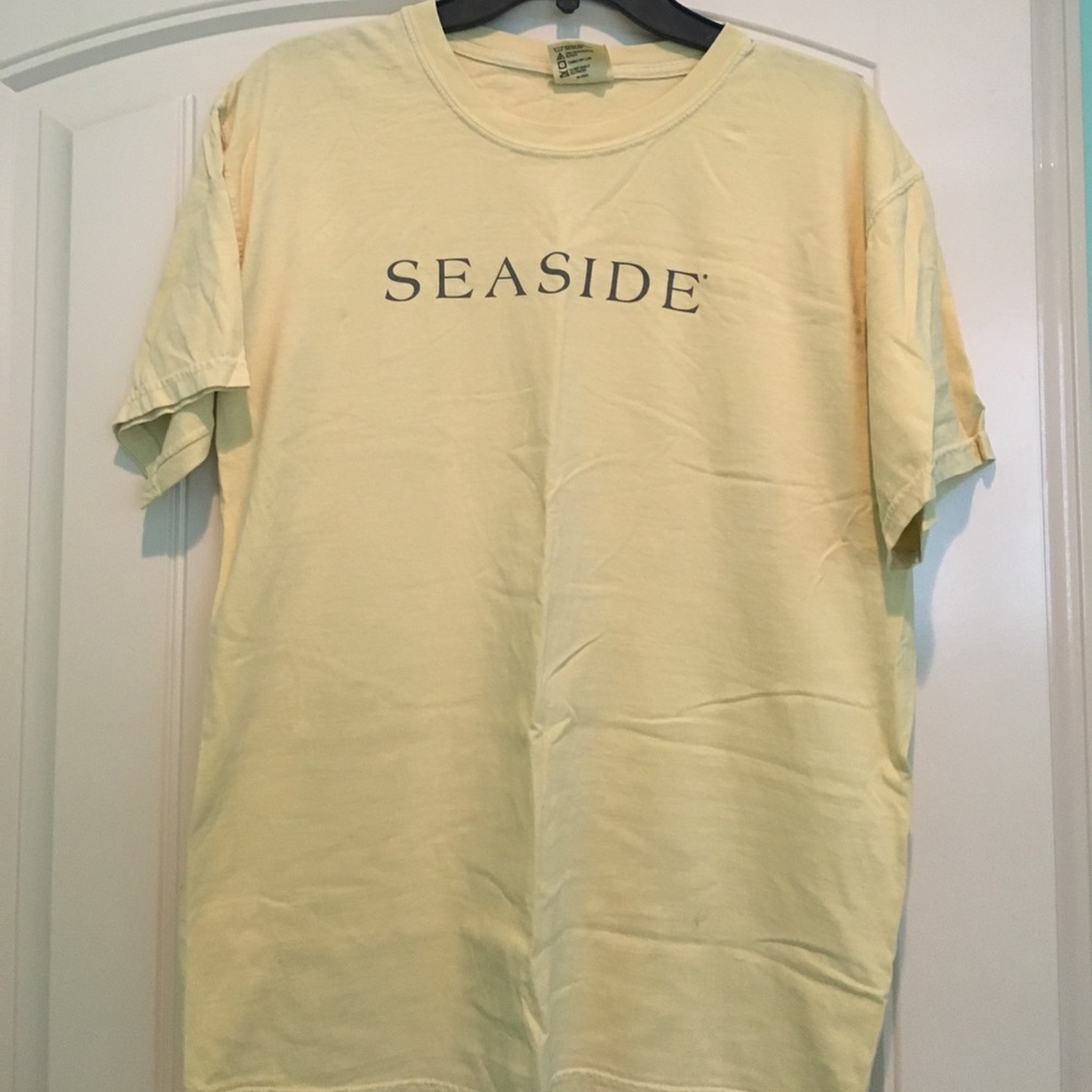 Yellow Seaside T Shirt (size medium)