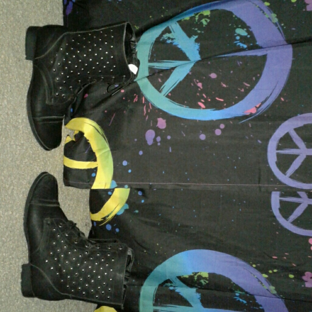 Black boots