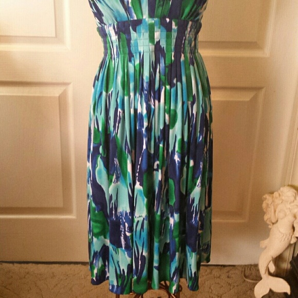 Calvin Klein Midi Halter Dress. Sz. 8. EUC. - Picture 3 of 8