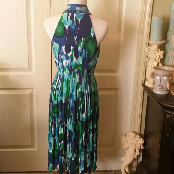 Calvin Klein Midi Halter Dress. Sz. 8. EUC. - Picture 4 of 8
