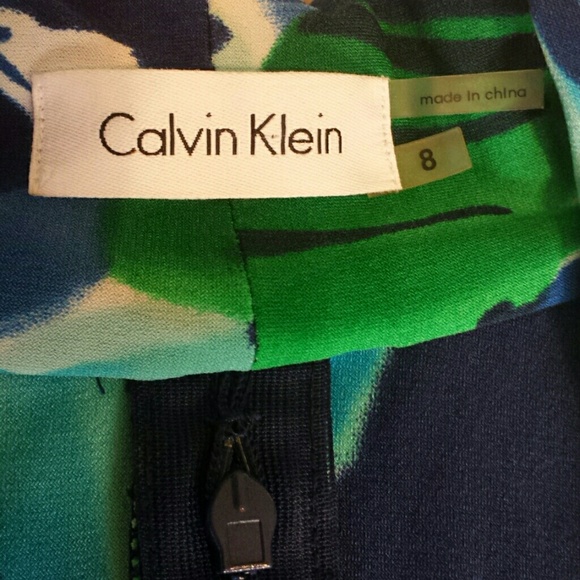 Calvin Klein Midi Halter Dress. Sz. 8. EUC. - Picture 6 of 8