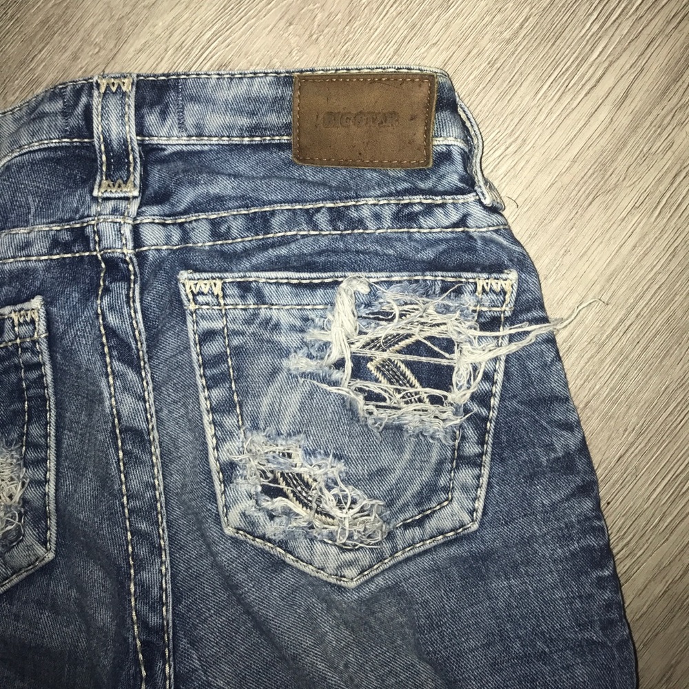 Perfect condition distressed Big Star Denim!