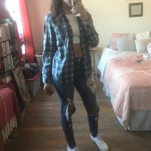 Men's plaid shirt *donating 9/6*