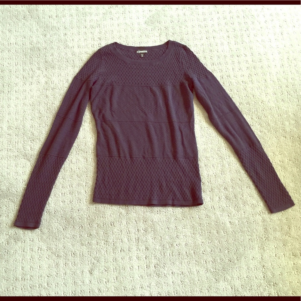 Navy Express Sweater