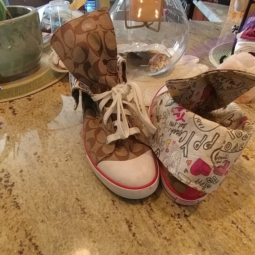 Coach Poppy high tops