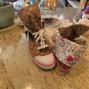 Coach Poppy high tops