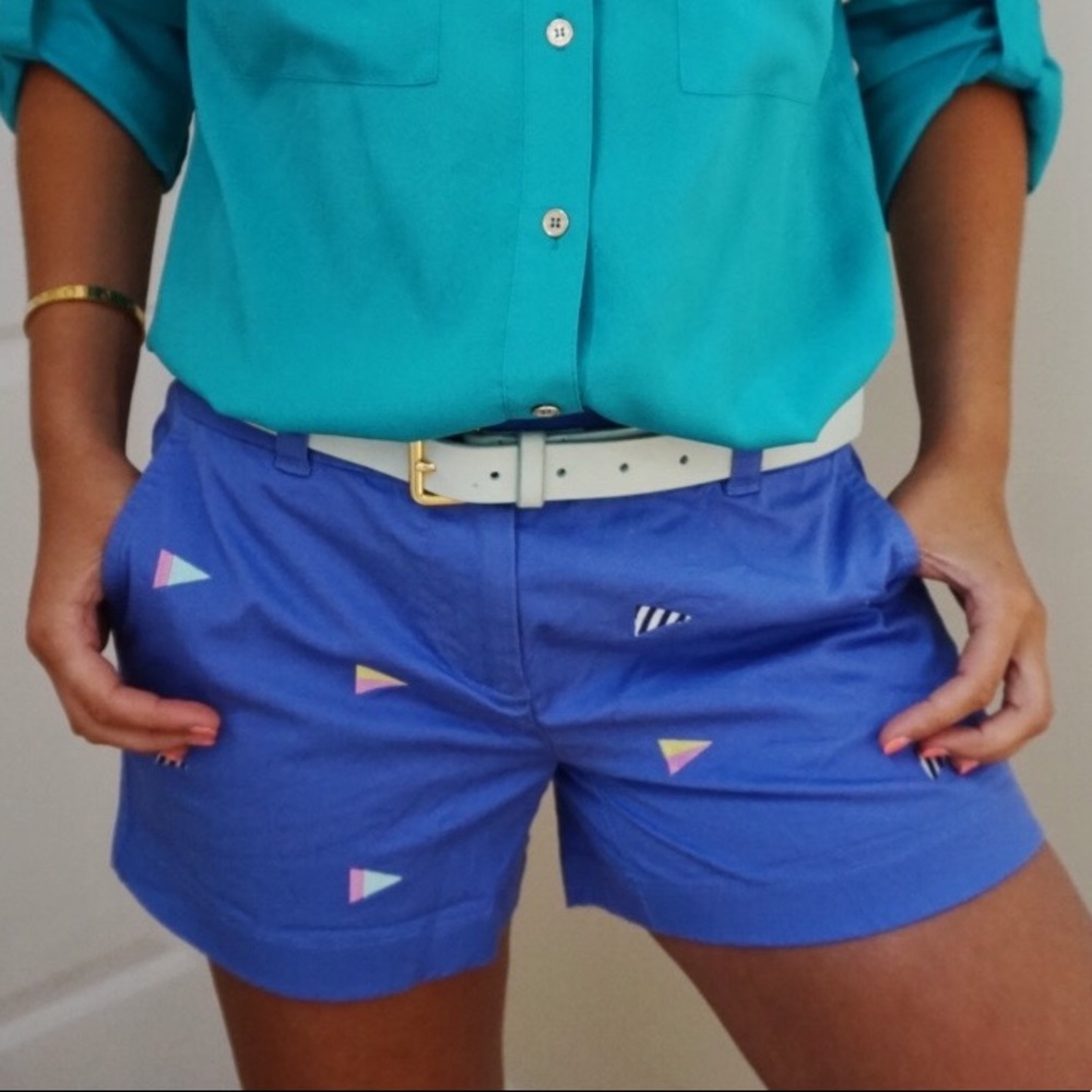 Vineyard Vines blue nautical shorts