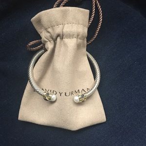 David Yurman Renaissance Bracelet With Pearls