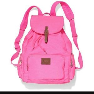 Pink backpack