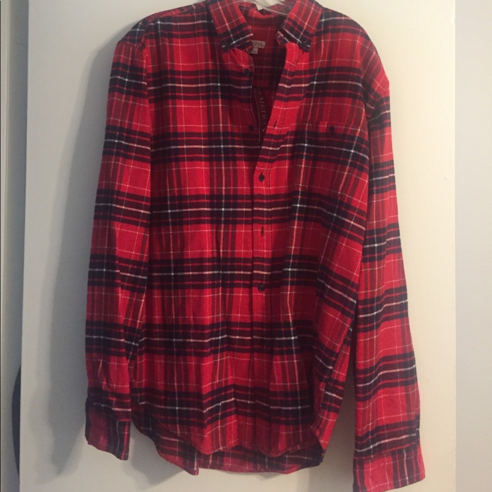 Mens Merona plaid flannel