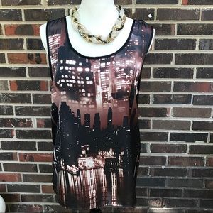 Forver 21 Skyline Blousy-Tank