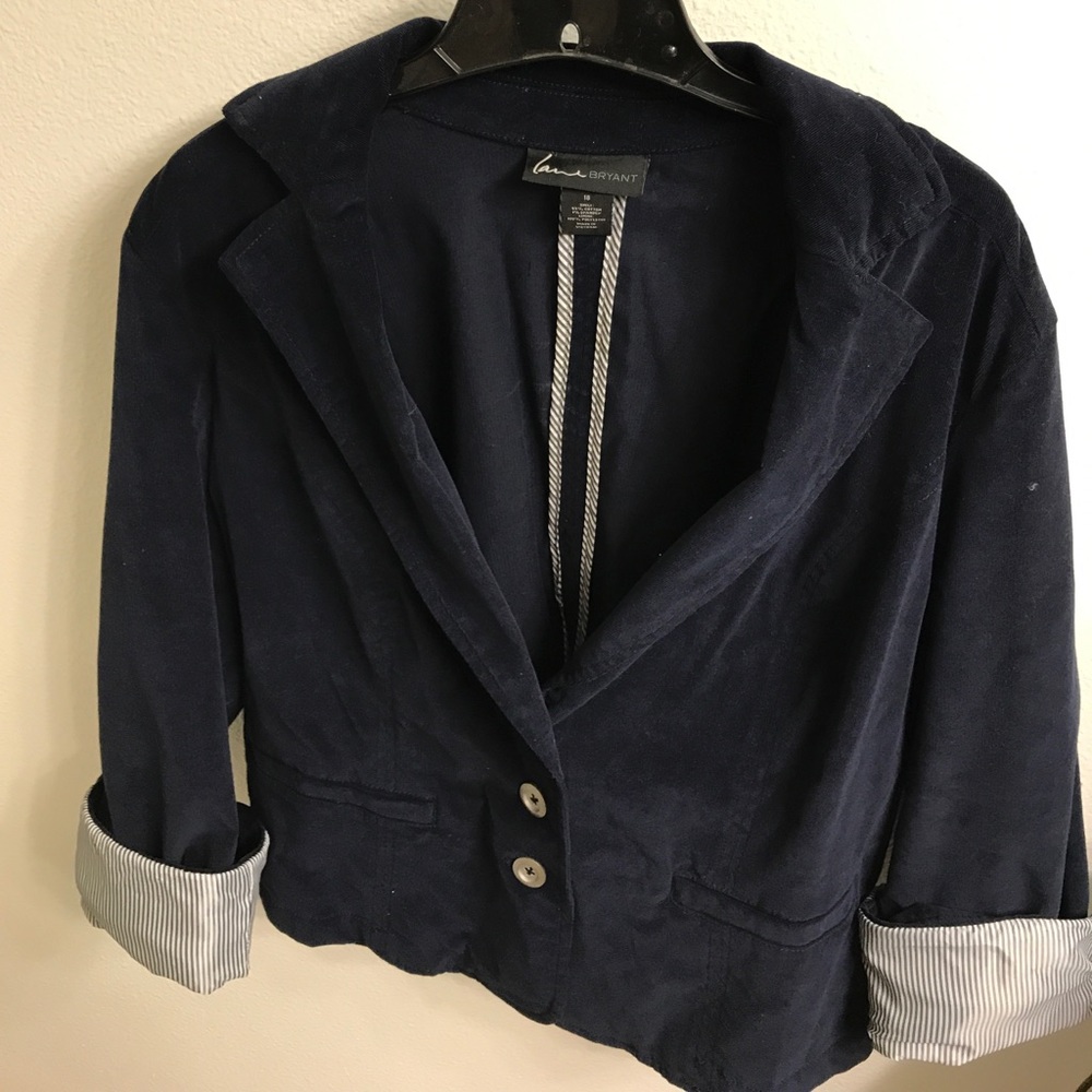 Navy blue blazer