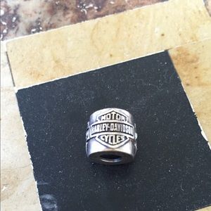 Harley Davidson Sterling Silver Logo Charm