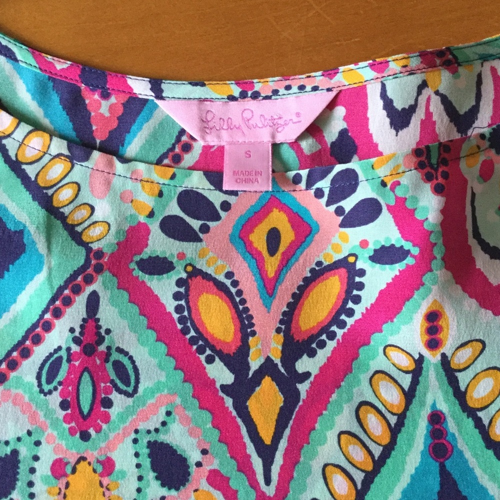 Lilly Pulitzer silk blouse
