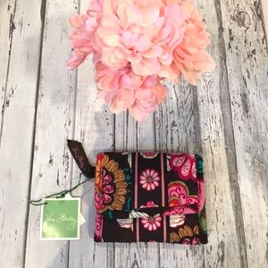 Vera Bradley Pocket Wallet - Mod Floral Pink