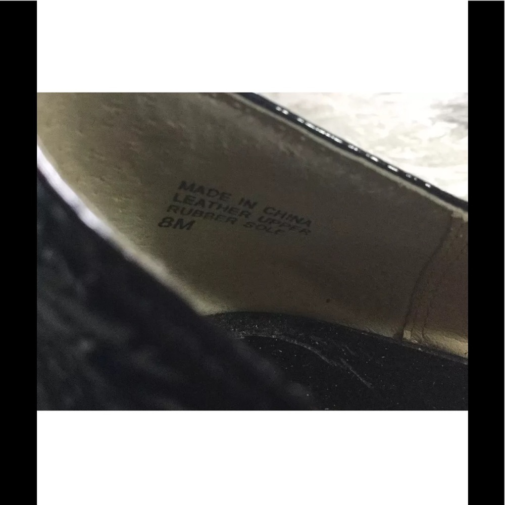 Michael Kors black Leather Strap Peep Toe Heels - Picture 3 of 7