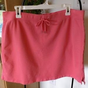 Coral Bass Sweat Skirt