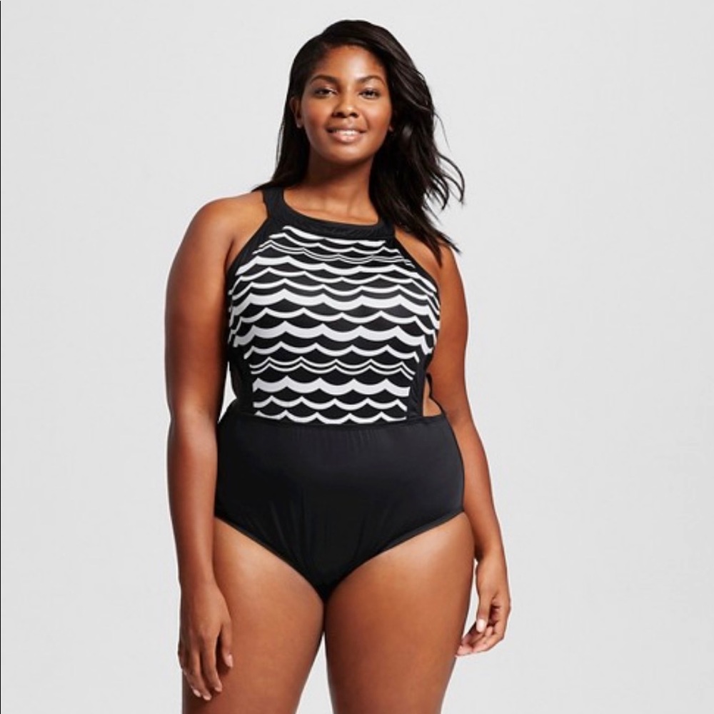 Cut-out swim suit 24W by Cleanwater (Target)