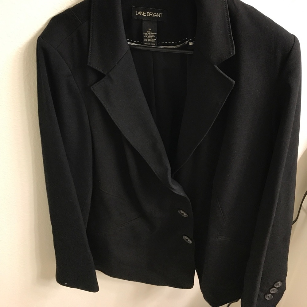 Black Lane Bryant Blazer