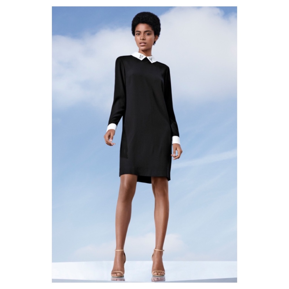 🆕 VICTORIA BECKHAM black & white "bunny dress"