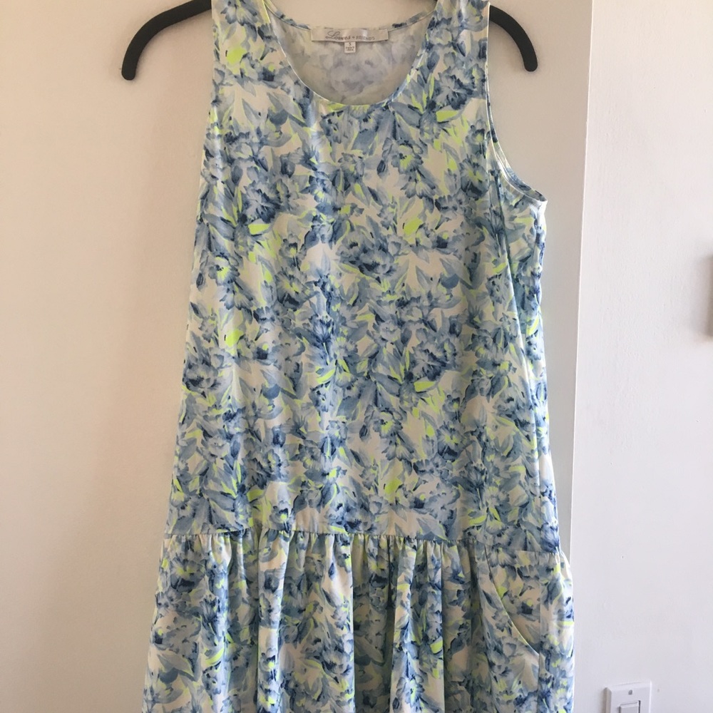 Lovers & Friends Babydoll dress in abstract floral