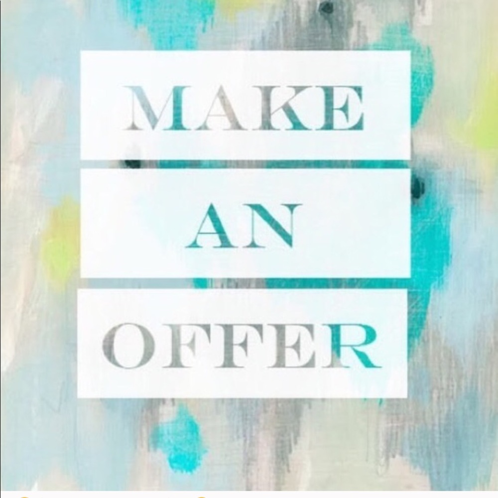 Excepting all reasonable offers!! 🎉🎉