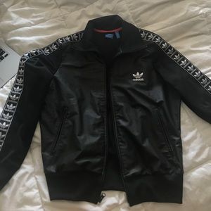 Leather Adidas Orignals Jacket